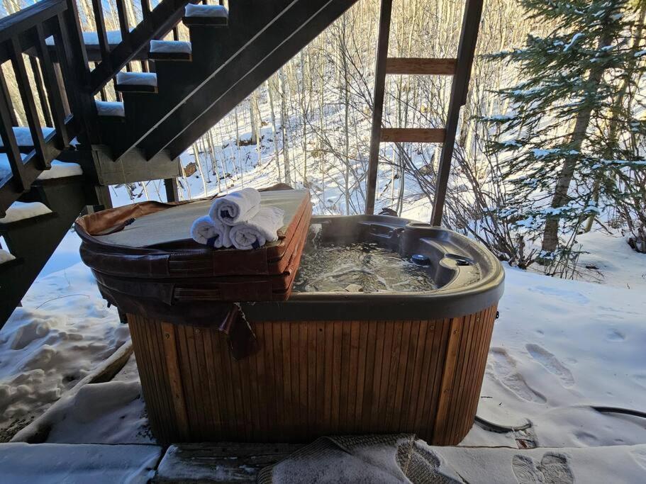 Private And Updated Breck Home With Hot Tub Breckenridge Zewnętrze zdjęcie
