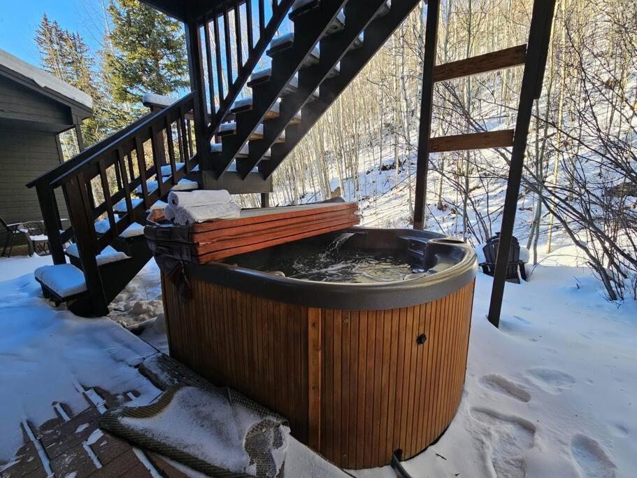 Private And Updated Breck Home With Hot Tub Breckenridge Zewnętrze zdjęcie